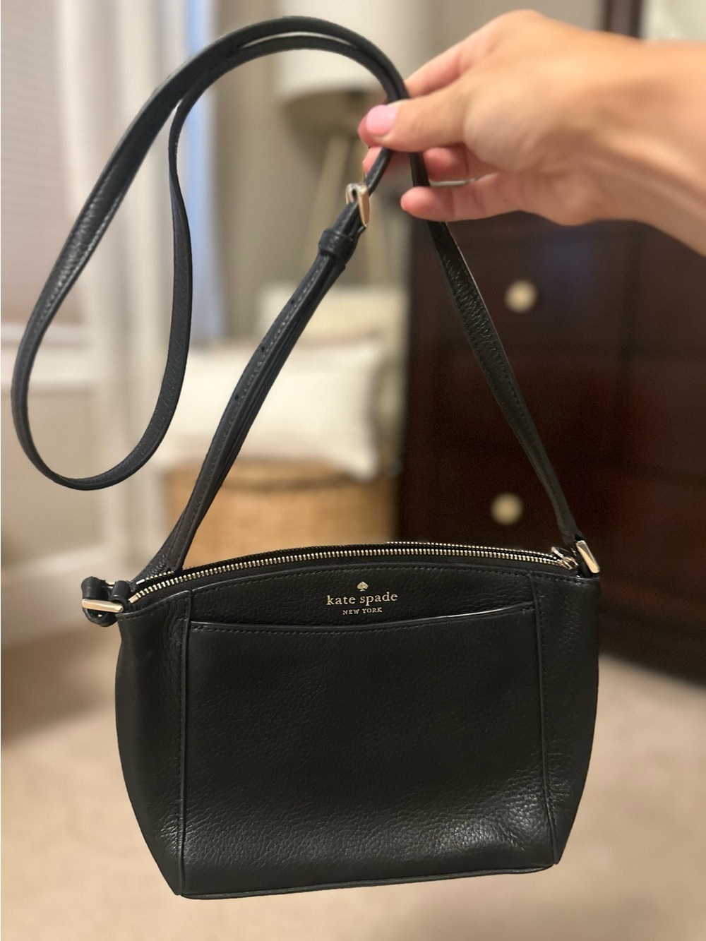 Kate Spade Black Hangbag Purse